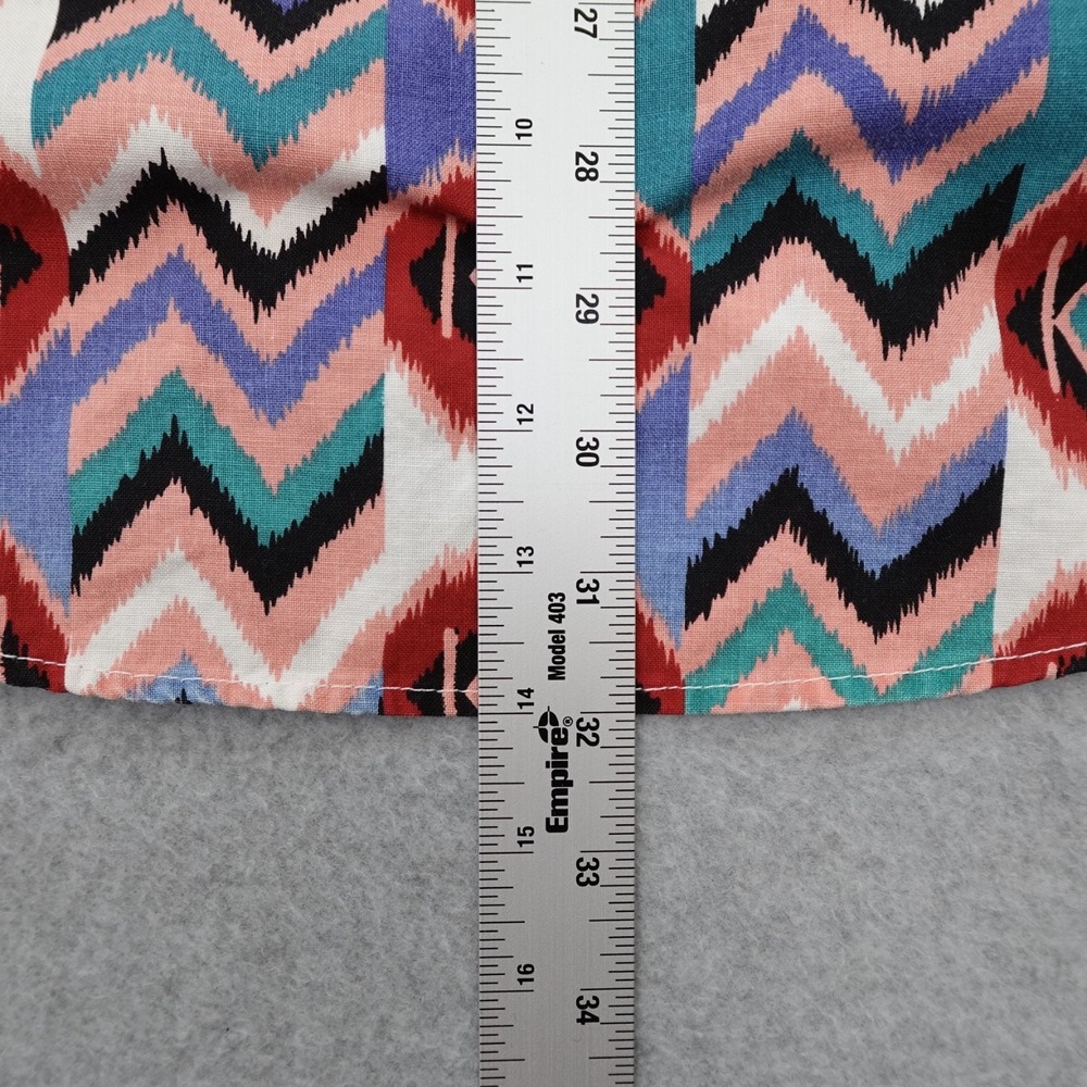 Vntg Frontier Series Western Shirt Mens XL Pink Turquoise Button Cowboy 80s 90s - Picture 9 of 11